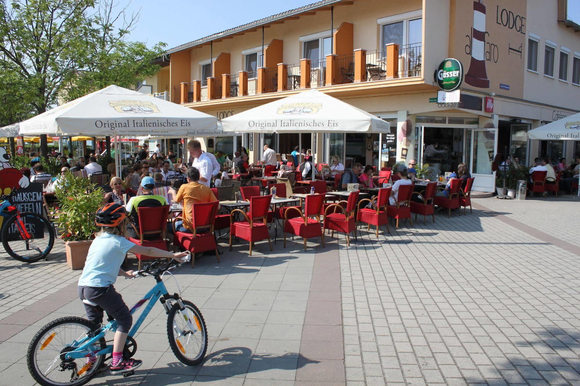 Hotel Al Faro Lodge Am See Podersdorf am See Exteriör bild